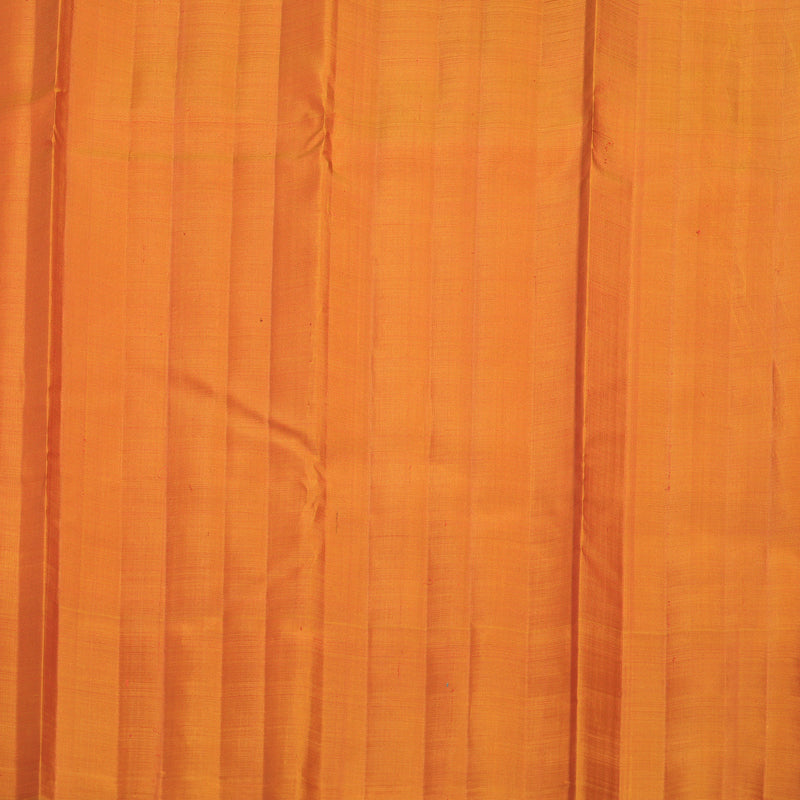 Hayagrivas Handloom Peach Orange Kanjivaram Silk Saree KBF557G6-1