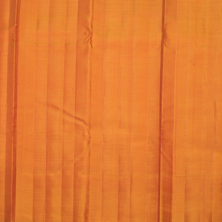 Hayagrivas Handloom Peach Orange Kanjivaram Silk Saree KBF557G6-1
