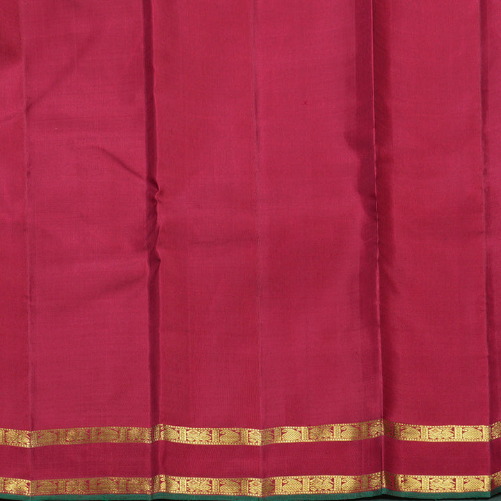Hayagrivas Handloom Maroon Kanjivaram Silk Saree KBF558G3-1