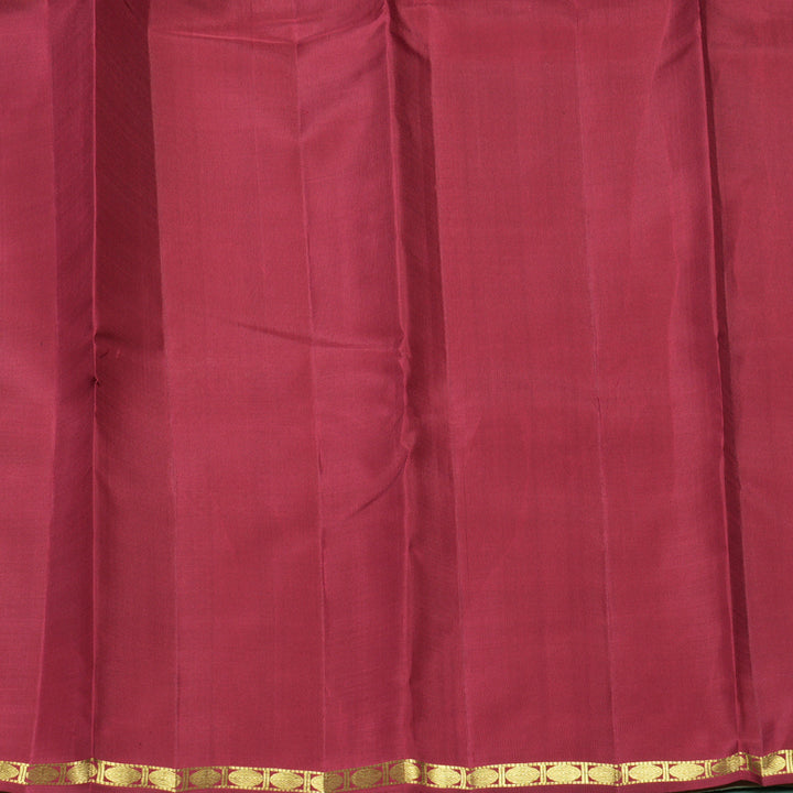 Hayagrivas Handloom Half-White Kanjivaram Silk Saree KBF558G6-1
