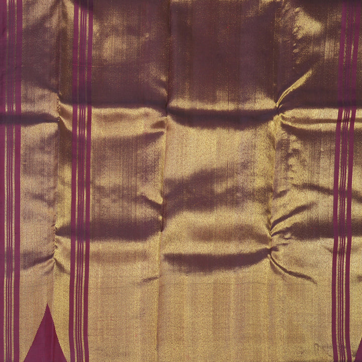 Hayagrivas Handloom Wine Maroon Kanjivaram Silk Saree KBF560G1-1