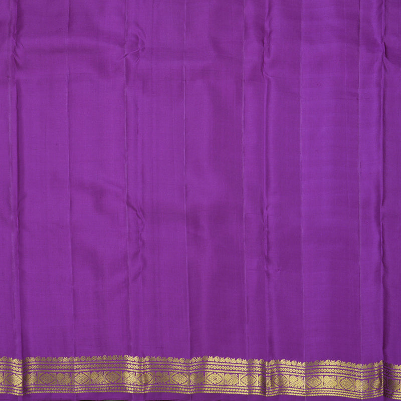 Hayagrivas Handloom Vadamalli Purple Kanjivaram Silk Saree KBF563G1-3