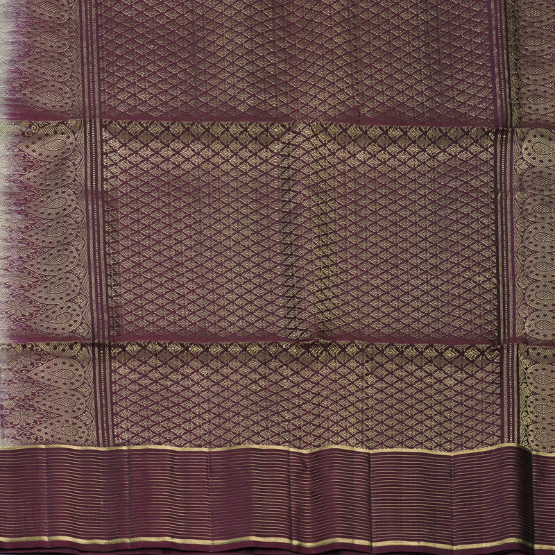 Hayagrivas Beige Handloom Soft Silk Saree KBF566G3-2