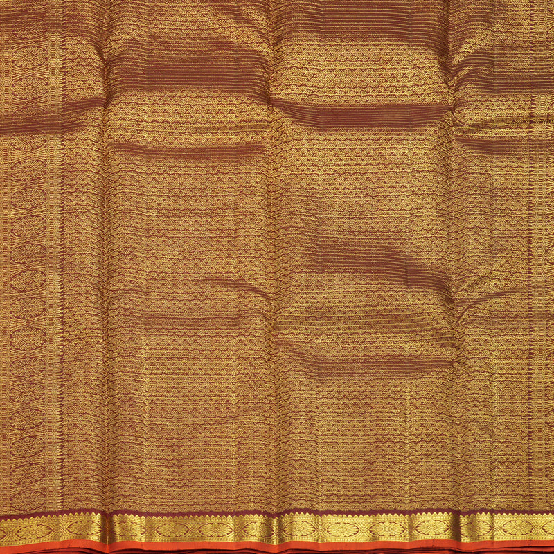 Hayagrivas Handloom Maroon Kanjivaram Silk Saree KBF568G10-2