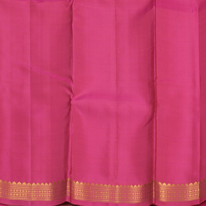 Hayagrivas Handloom Pink Kanjivaram Silk Saree KBF568G3-10