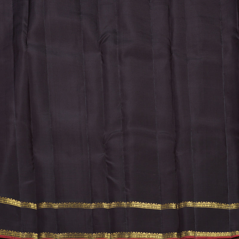 Hayagrivas Handloom Kanchana Brown Kanjivaram Silk Saree KBF568G4-4