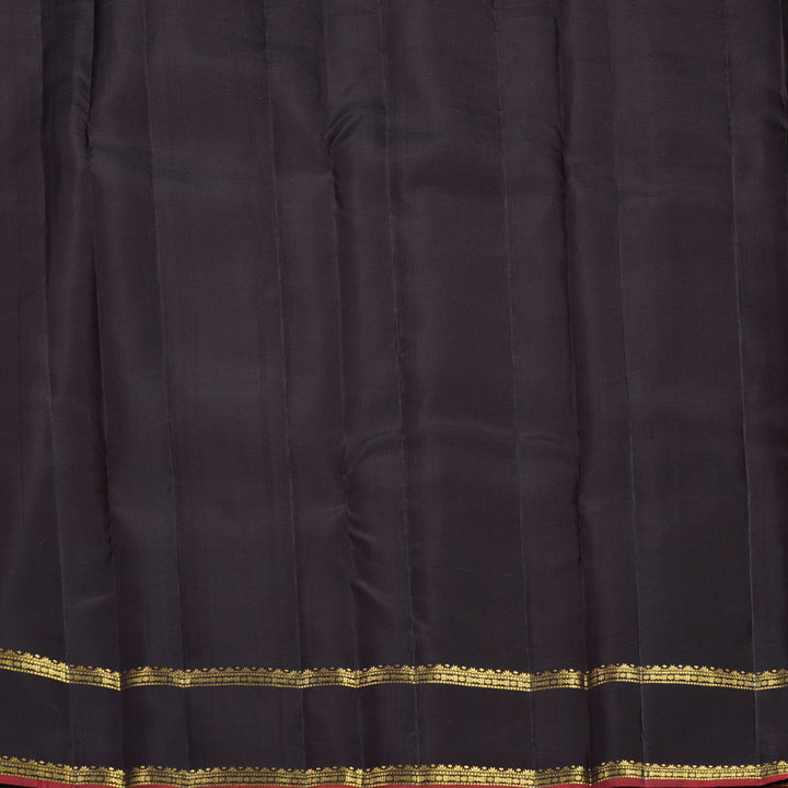 Hayagrivas Handloom Kanchana Brown Kanjivaram Silk Saree KBF568G4-4