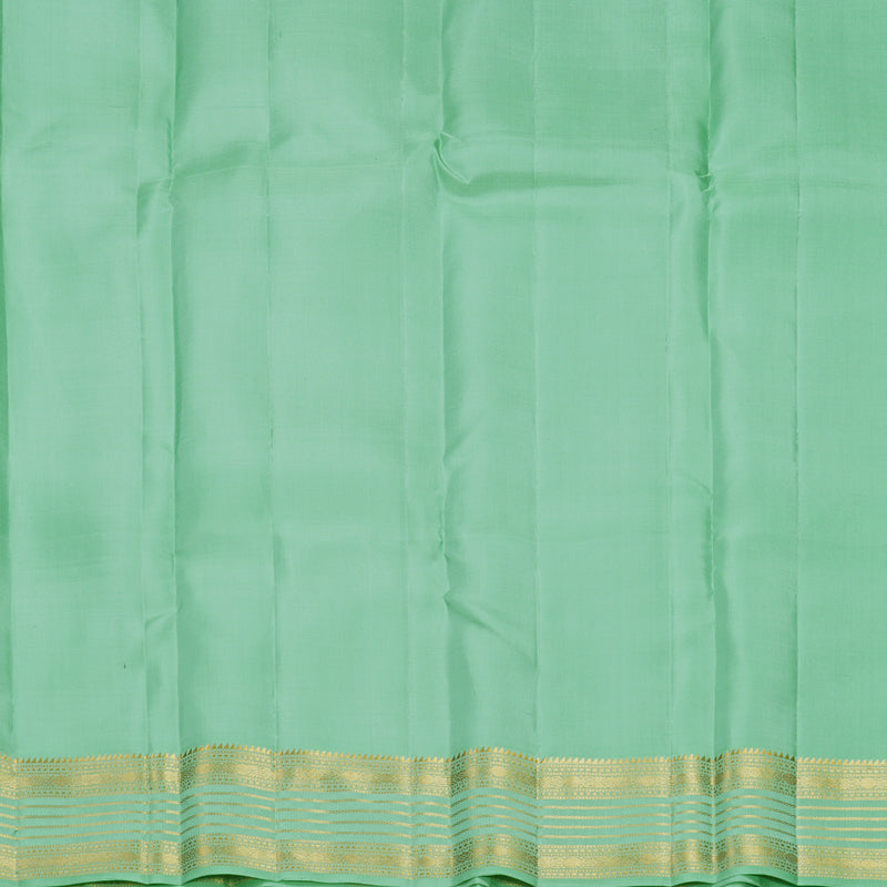 Hayagrivas Handloom Pastel Green Kanjivaram Silk Saree KBF568G5-13