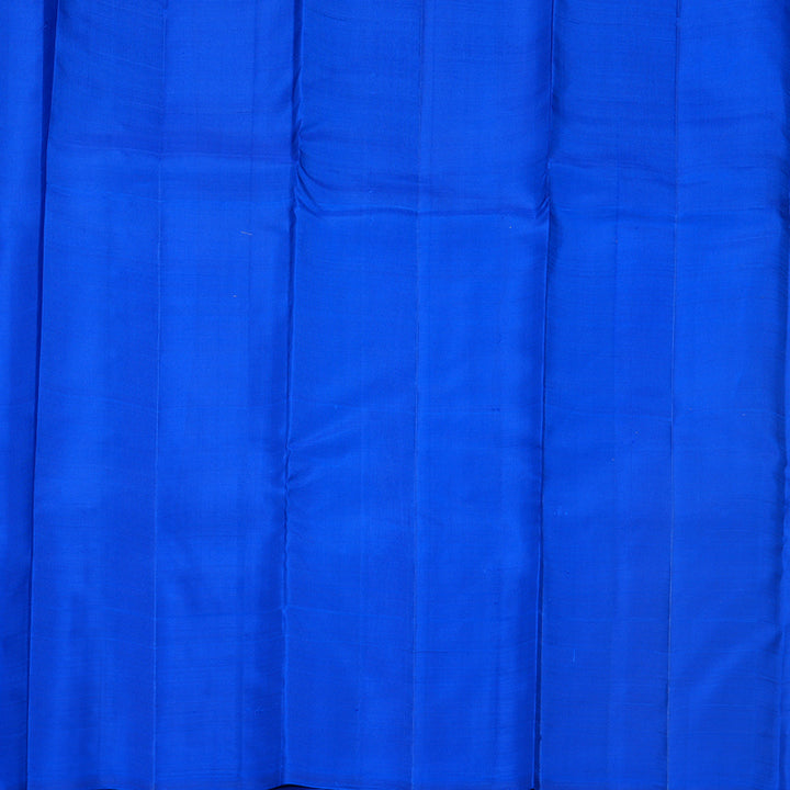 Hayagrivas Handloom Dual Toned (Parrot Green &amp; Blue) Kanjivaram Silk Saree KBF568G7-1