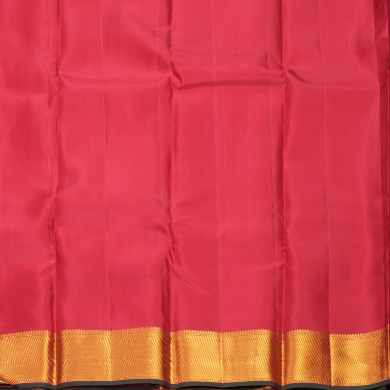 Hayagrivas Handloom Pink Kanjivaram Silk Saree KBF569G11-1