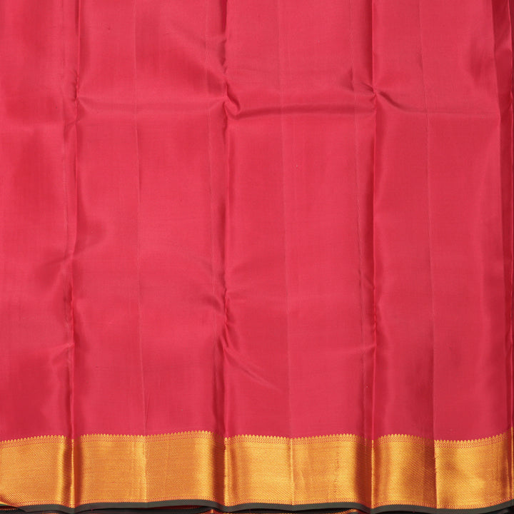 Hayagrivas Handloom Pink Kanjivaram Silk Saree KBF569G11-1