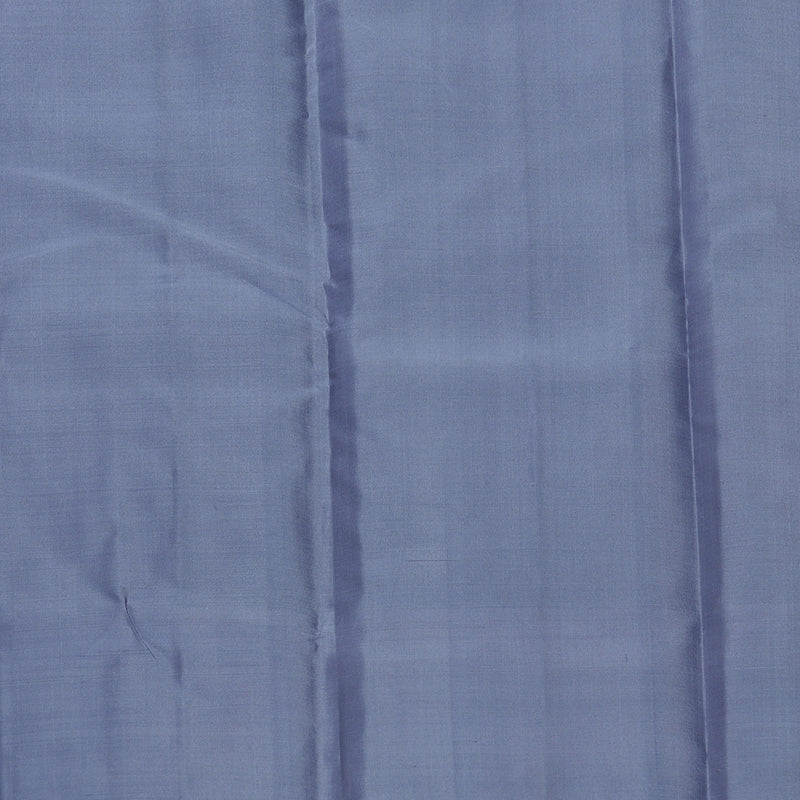 Hayagrivas Handloom Half-White Kanjivaram Silk Saree with Ganga Jamuna Border KBF570G4-2