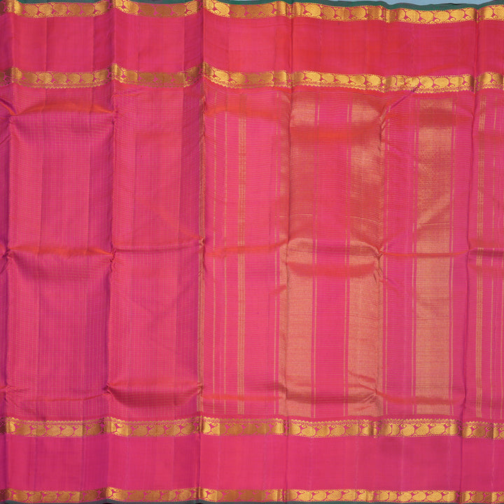 Hayagrivas Handloom Pink Kanjivaram Silk Saree KBF571G1-4