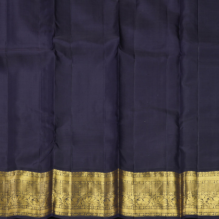 Hayagrivas Handloom Pista Green Kanjivaram Silk Saree with Nagapazham Border KBF571G9-13