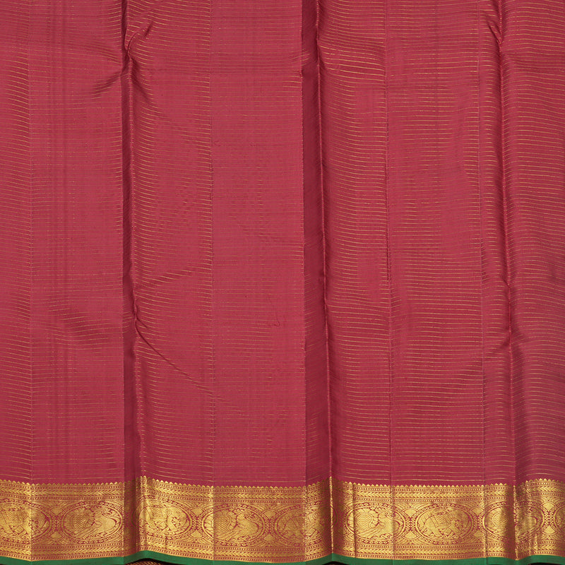 Hayagrivas Handloom Maroon Kanjivaram Silk Saree KBF578G2-1