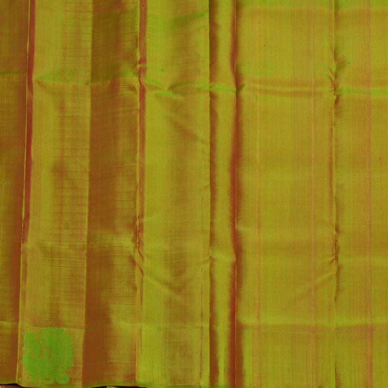Hayagrivas Handloom Red Kanjivaram Silk Saree KBF581G16-2