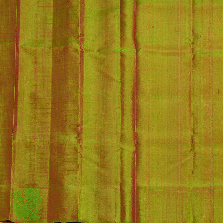 Hayagrivas Handloom Red Kanjivaram Silk Saree KBF581G16-2