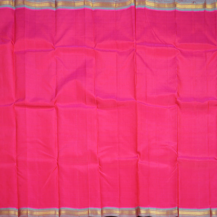 Hayagrivas Handloom Fuchsia Pink Kanjivaram Silk Saree KBF584G7-7