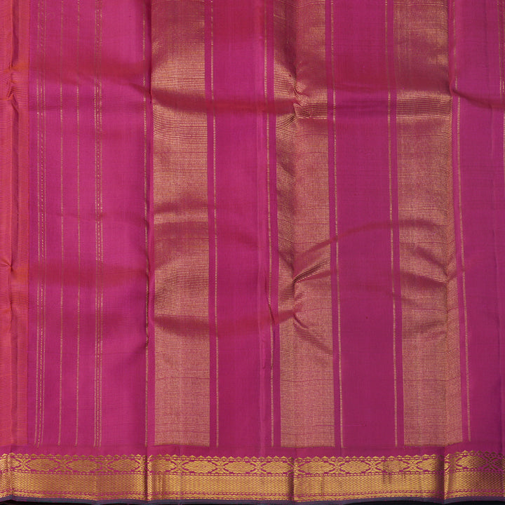 Hayagrivas Handloom Orange &amp; Pink (Zasa Zasa Kattam) Kanjivaram Silk Saree KBF588G3-1