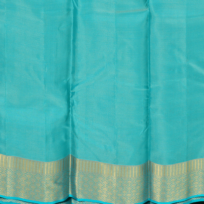 Hayagrivas Handloom Mustard Kanjivaram Silk Saree KBF58D1-15