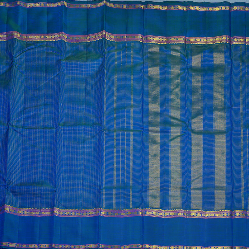 Hayagrivas Handloom Mayilkazhuthu Kanjivaram Silk Saree KBF590G1-1