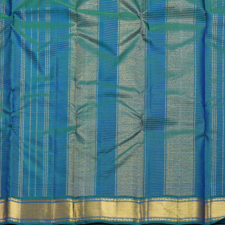 Hayagrivas Handloom Mayilkazhuthu Kanjivaram Silk Saree KBF590G2-1