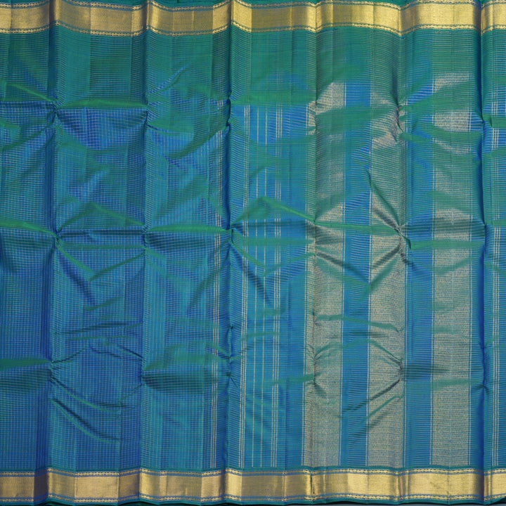Hayagrivas Handloom Mayilkazhuthu Kanjivaram Silk Saree KBF590G2-1