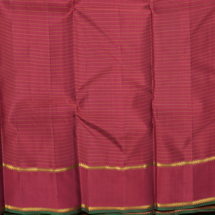 Hayagrivas Handloom Maroon Kanjivaram Silk Saree KBF590G2-2
