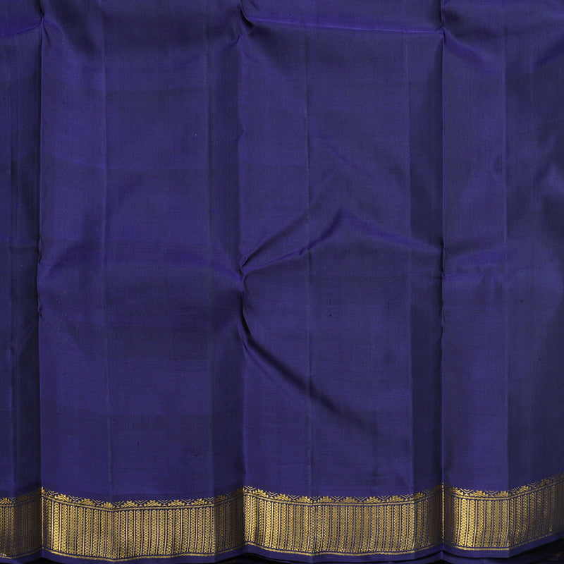 Hayagrivas Handloom Multicolour Checks Kanjivaram Silk Saree KBF590G2-9