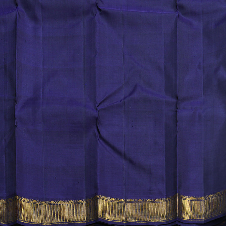 Hayagrivas Handloom Multicolour Checks Kanjivaram Silk Saree KBF590G2-9