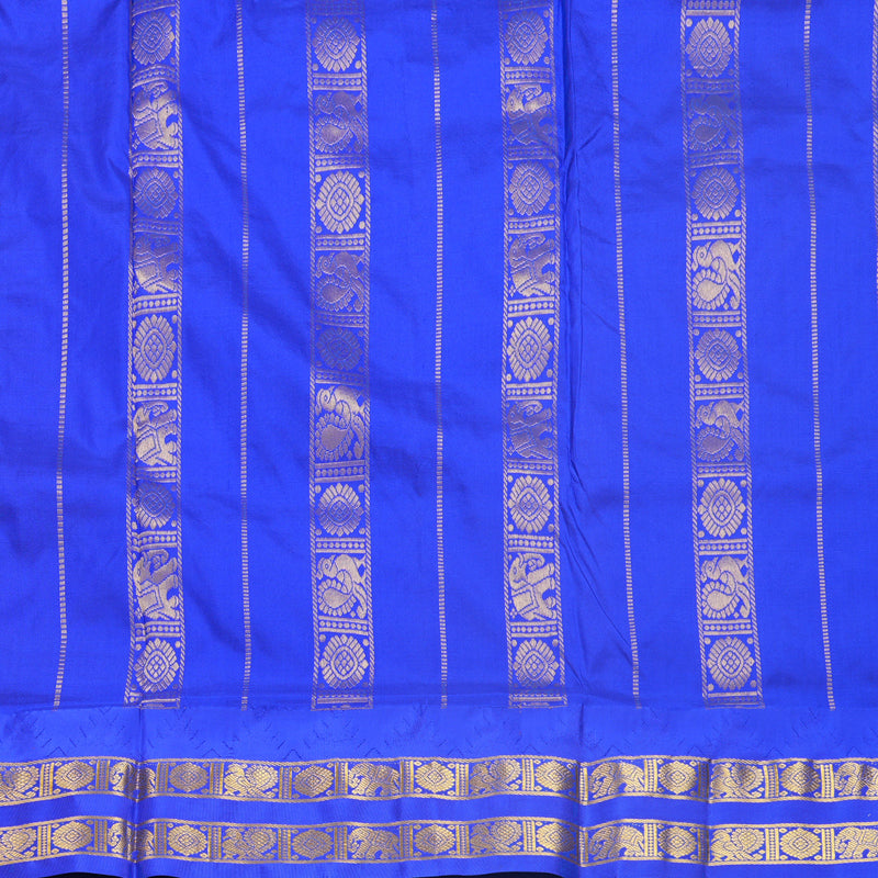 Hayagrivas Handloom Maroon Ten Yards Silk Saree KBF591G2-2