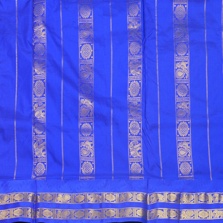 Hayagrivas Handloom Maroon Ten Yards Silk Saree KBF591G2-2