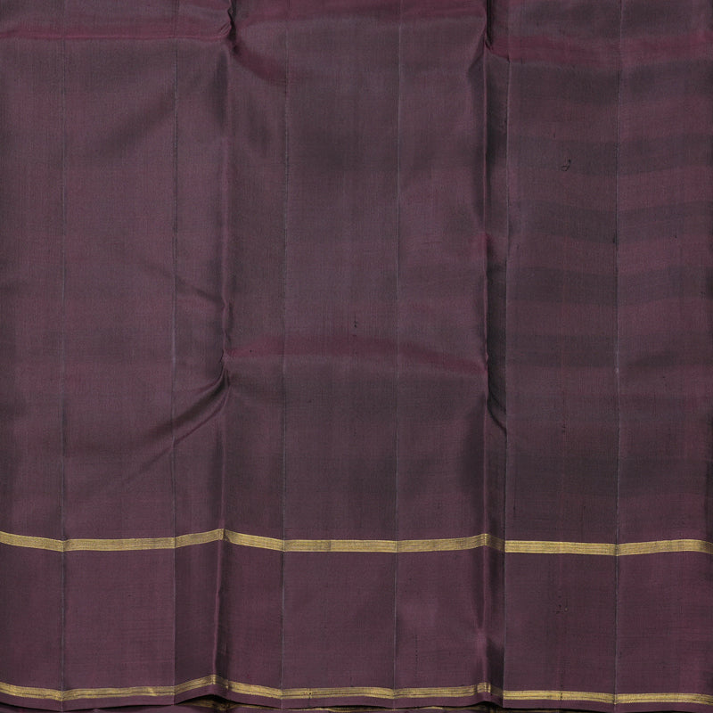 Hayagrivas Handloom Green & Yellow Checks Kanjivaram Silk Saree KBF605G2-2