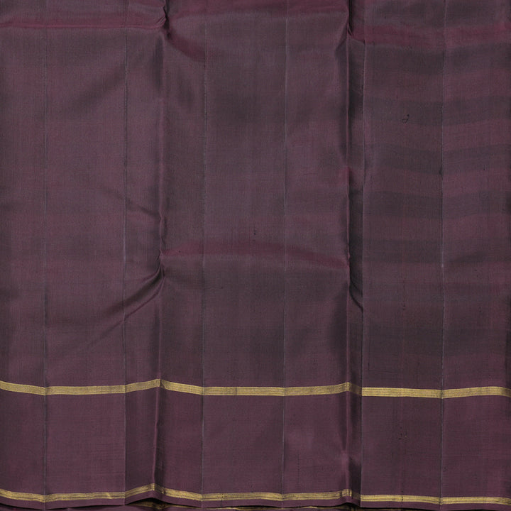 Hayagrivas Handloom Green & Yellow Checks Kanjivaram Silk Saree KBF605G2-2