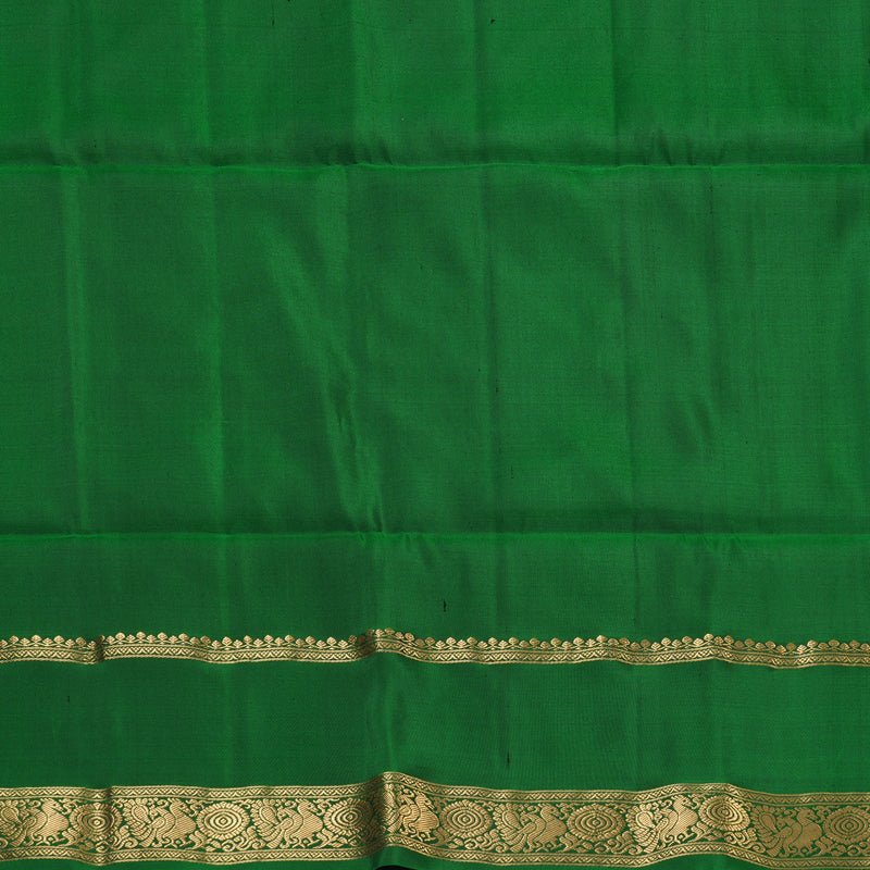 Hayagrivas Mint Green Handloom Soft Silk Saree KBF60D1-3