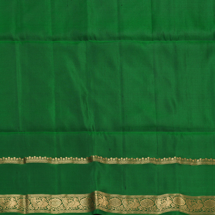 Hayagrivas Mint Green Handloom Soft Silk Saree KBF60D1-3