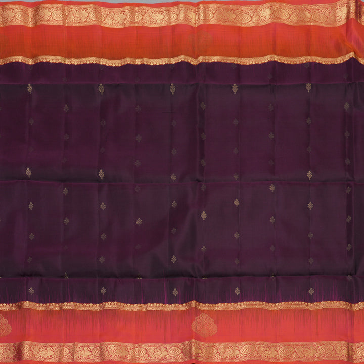 Hayagrivas Nagapazham Handloom Soft Silk Saree KBF60D1-4
