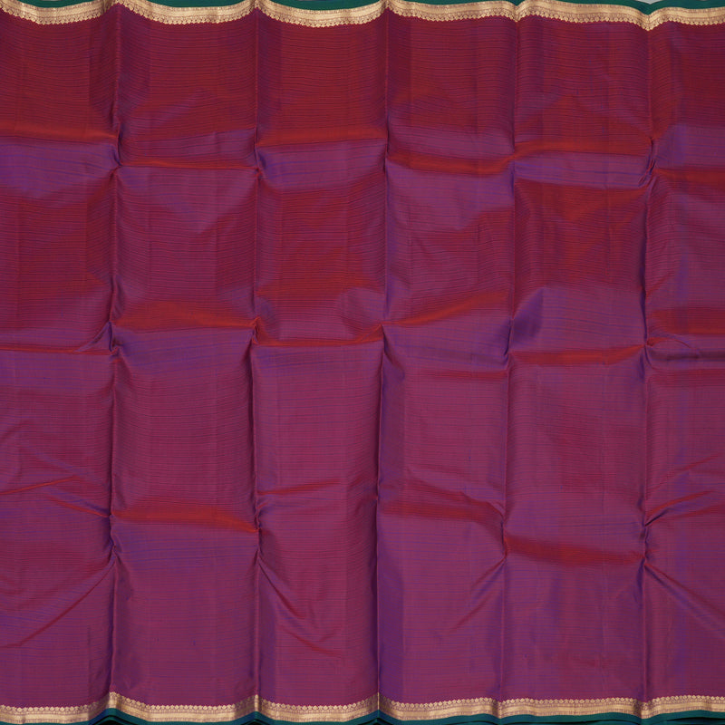 Hayagrivas Handloom Purple Kanjivaram Silk Saree KBF60D2-3