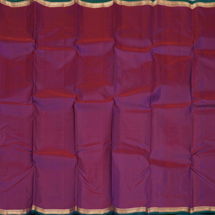 Hayagrivas Handloom Purple Kanjivaram Silk Saree KBF60D2-3