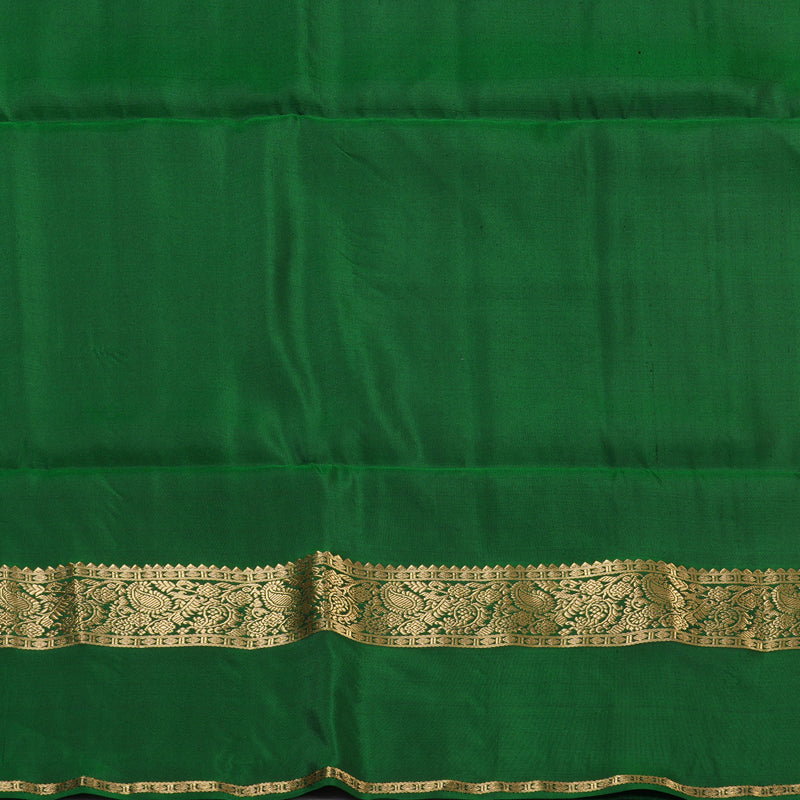 Hayagrivas Yellow Handloom Soft Silk Saree KBF60D4-2