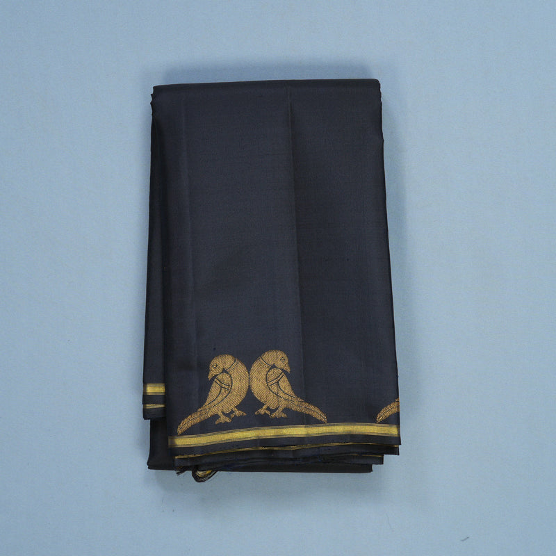 Hayagrivas Handloom Karum Neelam Kanjivaram Silk Saree KBF610G2-1