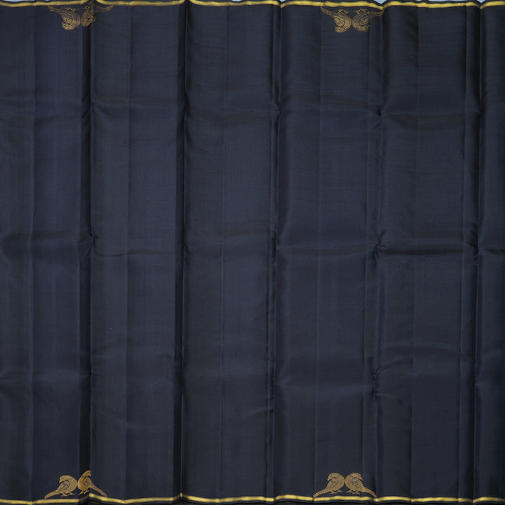 Hayagrivas Handloom Karum Neelam Kanjivaram Silk Saree KBF610G2-1