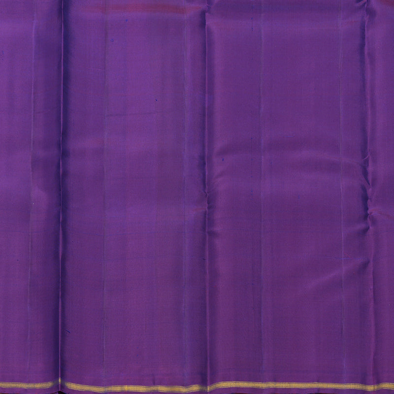Hayagrivas Handloom Purple Kanjivaram Silk Saree KBF610G2-3
