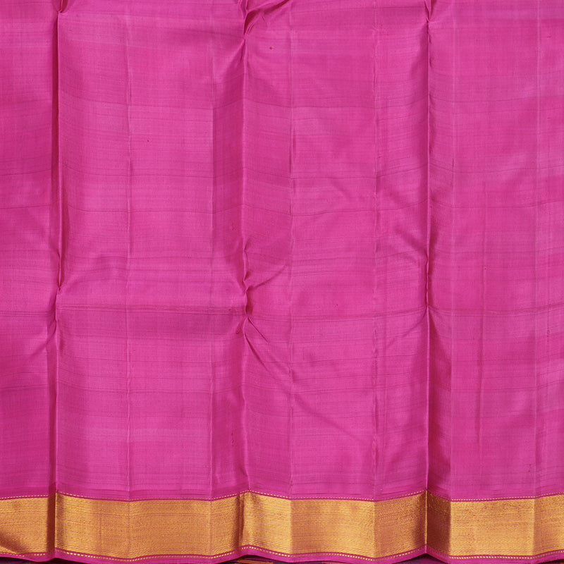 Hayagrivas Handloom Multicolour Checks Kanjivaram Silk Saree KBF611G6-2