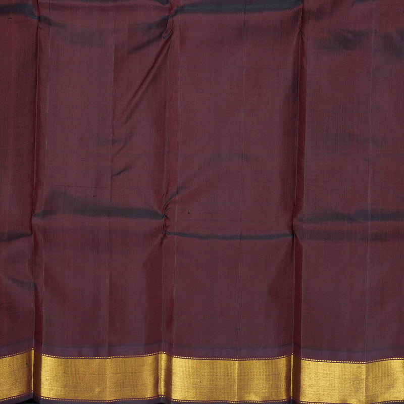 Hayagrivas Handloom Multicolour Checks Kanjivaram Silk Saree KBF611G6-3
