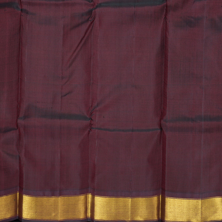 Hayagrivas Handloom Multicolour Checks Kanjivaram Silk Saree KBF611G6-3