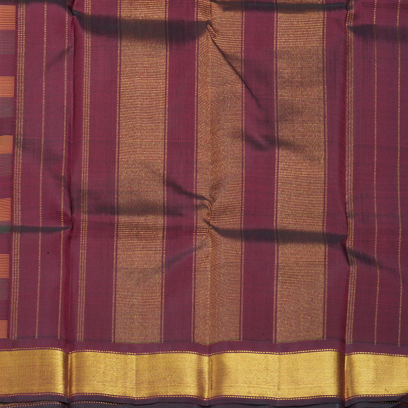 Hayagrivas Handloom Multicolour Checks Kanjivaram Silk Saree KBF611G6-3