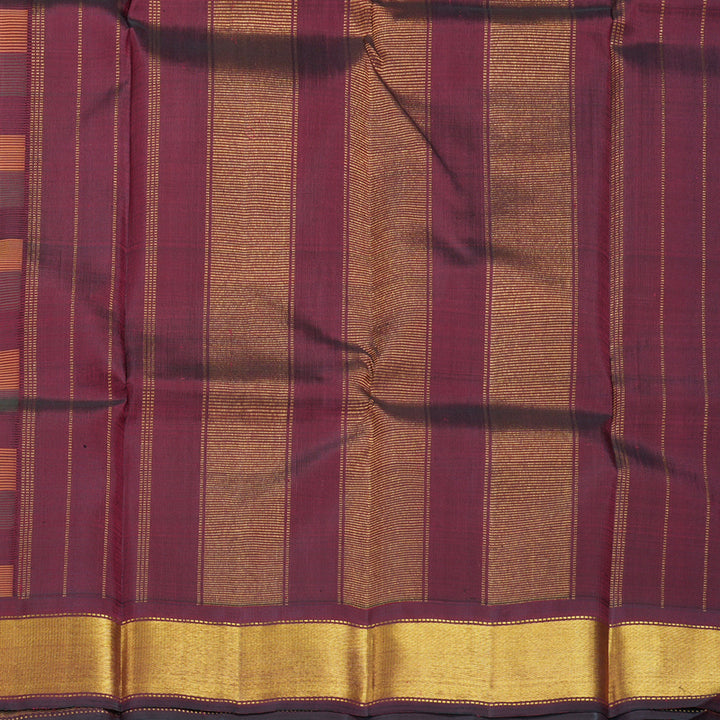 Hayagrivas Handloom Multicolour Checks Kanjivaram Silk Saree KBF611G6-3