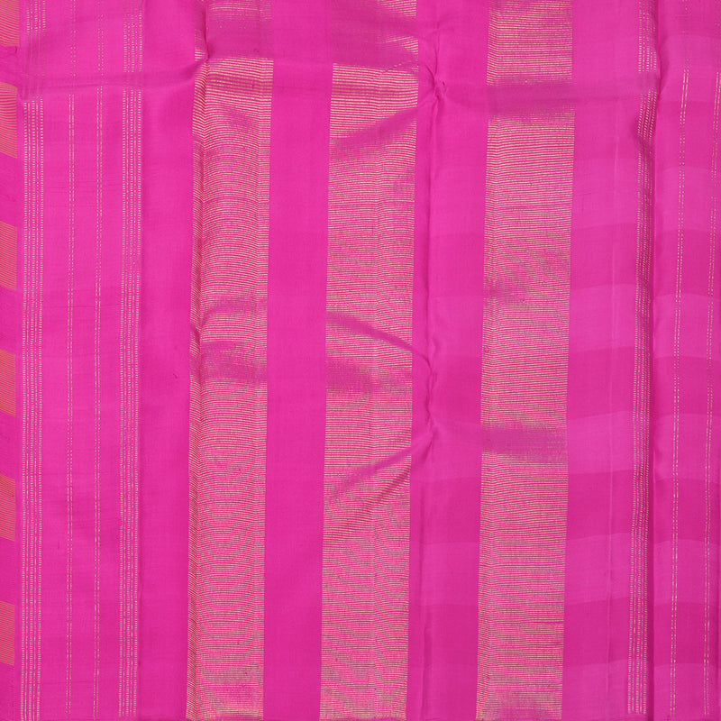 Hayagrivas Handloom Multicolour Checks Kanjivaram Silk Saree KBF617G1-5