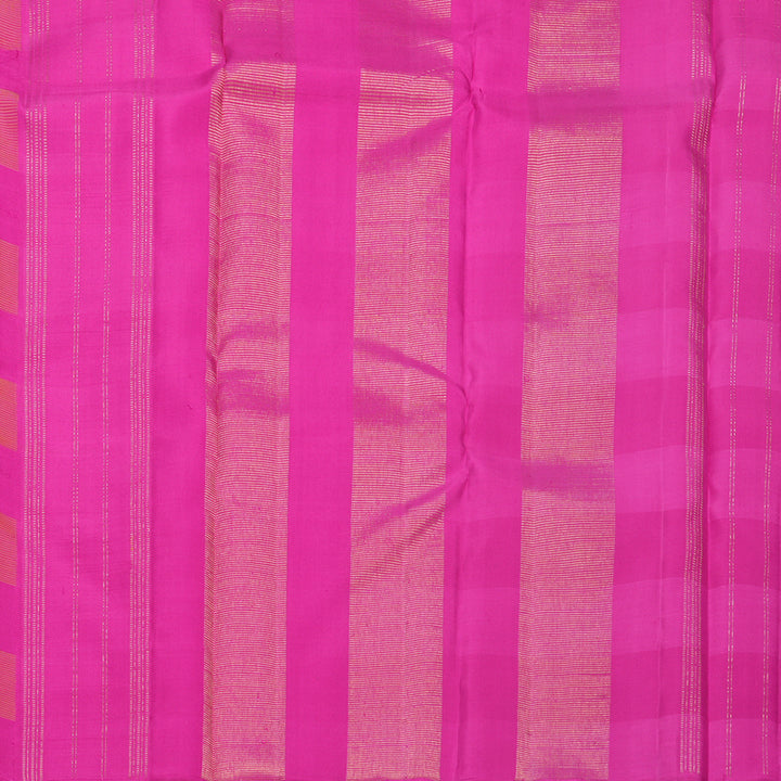 Hayagrivas Handloom Multicolour Checks Kanjivaram Silk Saree KBF617G1-5